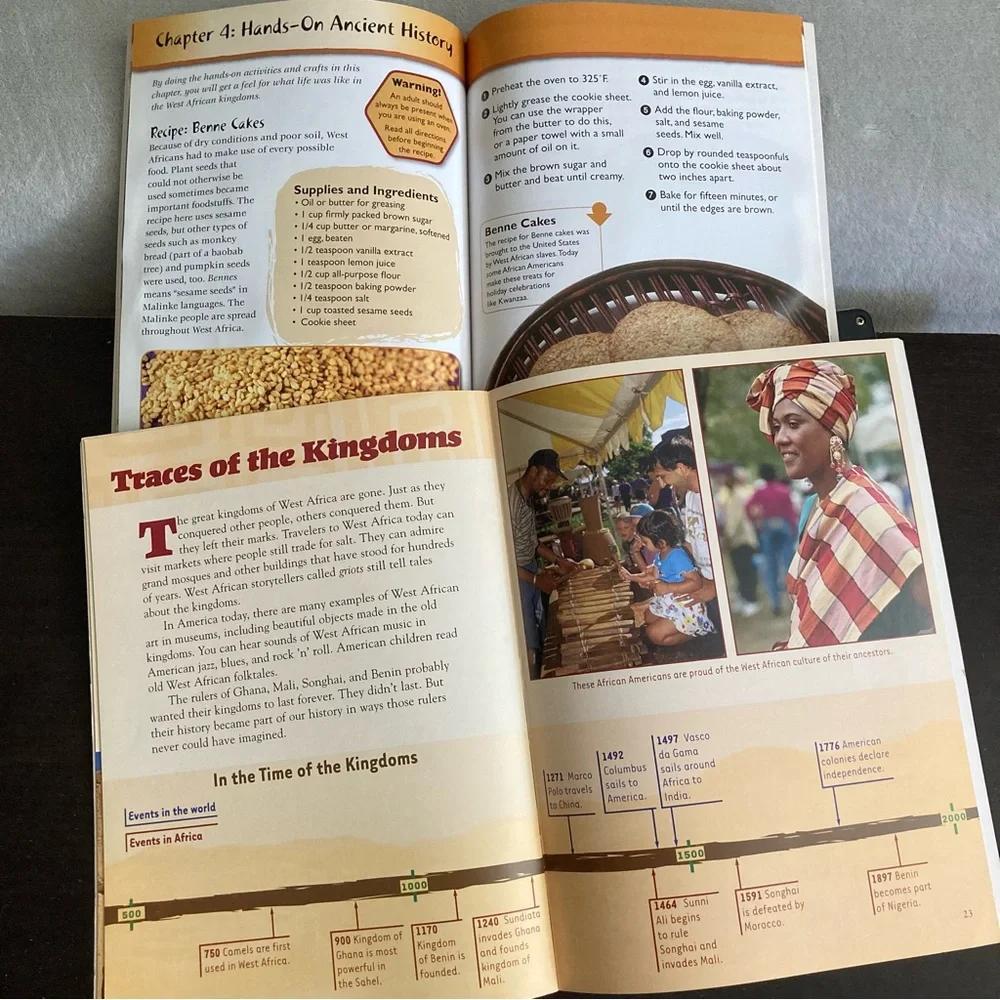 ☀️ 2 African kingdom books